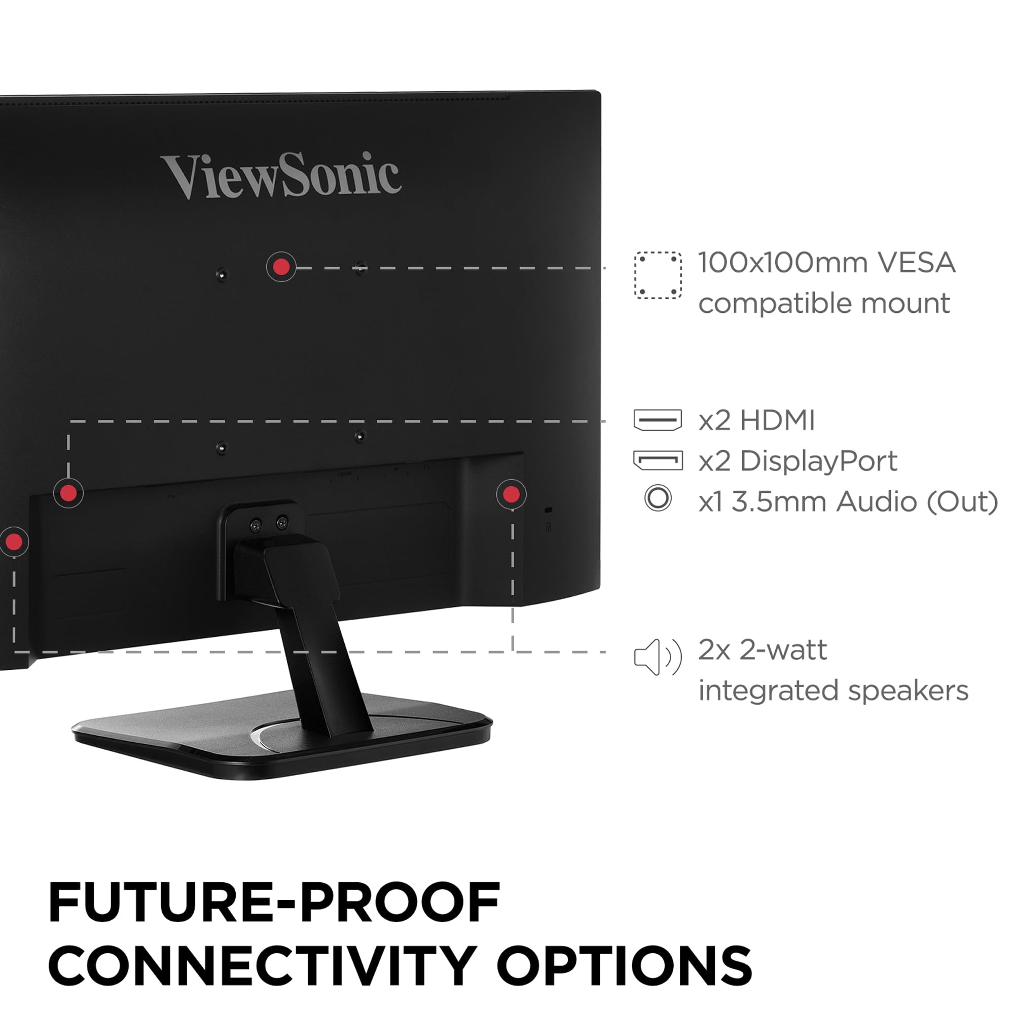 Amazon.co.jp: ViewSonic VA2756-4K-MHD 27インチ IPS 4Kモニター 超薄